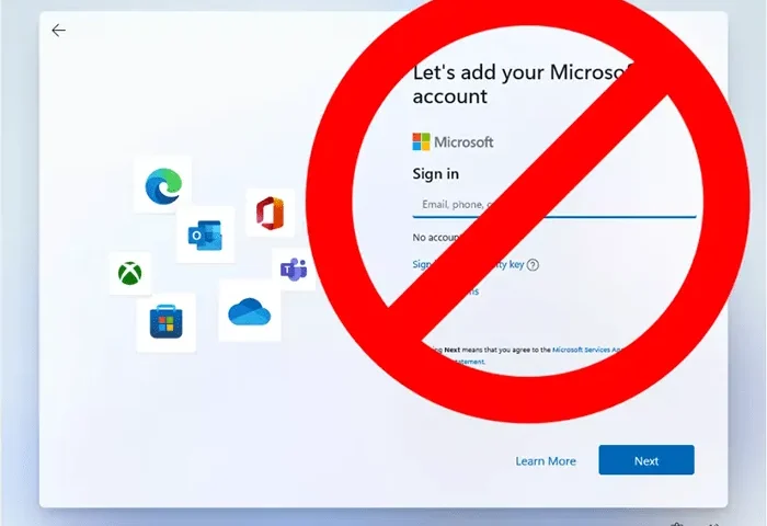 نحوه راهاندازی ویندوز 11 بدون حساب مایکروسافت 4 2026 ژوئن مایکروسافت پارتنر نحوه راهاندازی ویندوز 11 بدون حساب مایکروسافت ژوئن 2026