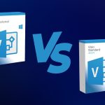 مایکروسافت پارتنر مقایسه: Microsoft Visio Professional 2024 در برابر Microsoft Visio Standard 2024 جولای 2026