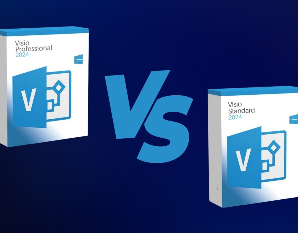 مایکروسافت پارتنر مقایسه: Microsoft Visio Professional 2024 در برابر Microsoft Visio Standard 2024 ژوئن 2026