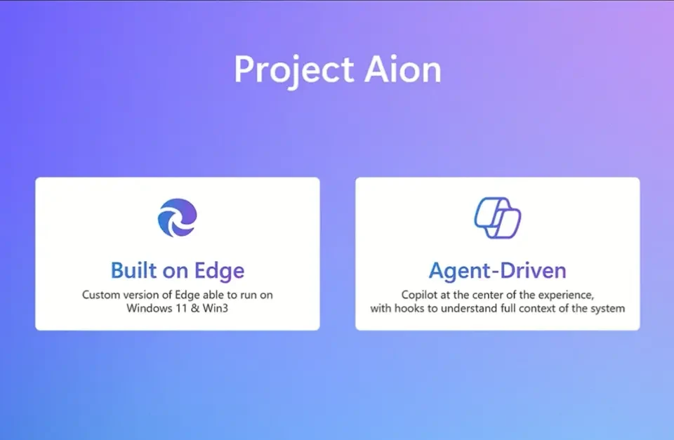 مایکروسافت پارتنر پروژه Aion چیست؟ نگاهی به پروژه مخفی مایکروسافت برای ساخت یک سیستم‌عامل هوشمند مبتنی بر Copilot در ویندوز و اندروید سپتامبر 2026