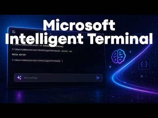 مایکروسافت پارتنر کار با Intelligent Terminal؛ ترمینال ویندوز مجهز به هوش مصنوعی September 2026